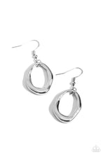 Load image into Gallery viewer, Asymmetrically Artisan - Silver Earring
