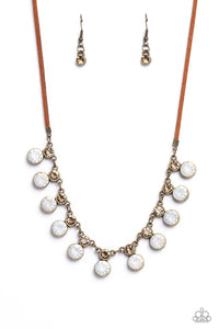 Color Me Chic - Brass Necklace