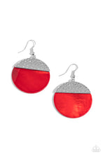 Load image into Gallery viewer, SHELL Out - Red Earring
