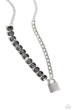 Load image into Gallery viewer, LOCK and Roll - Silver Necklace
