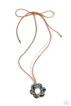 Load image into Gallery viewer, Tied Triumph - Brown Necklace
