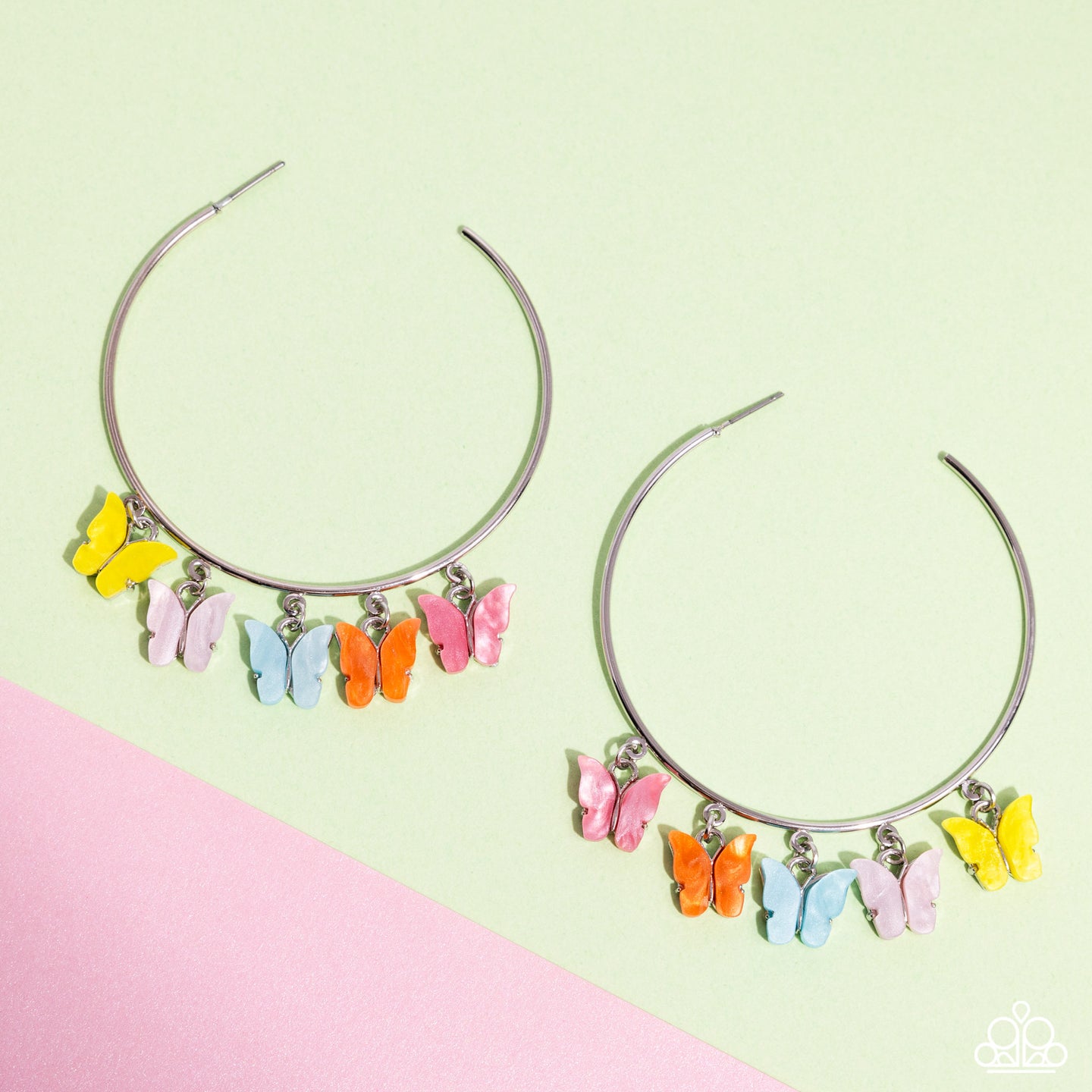 Bemusing Butterflies - Multi Earring