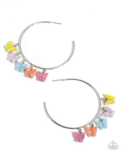 Bemusing Butterflies - Multi Earring