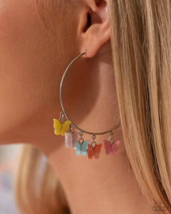 Bemusing Butterflies - Multi Earring