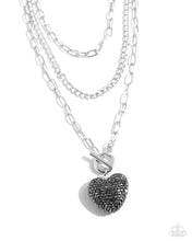 Load image into Gallery viewer, HEART Gallery - Silver Necklace
