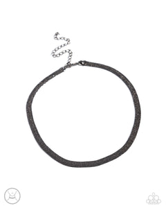 Simply Scintillating - Black Necklace