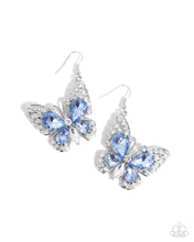 Load image into Gallery viewer, Teardrop Takeoff - Blue Earring
