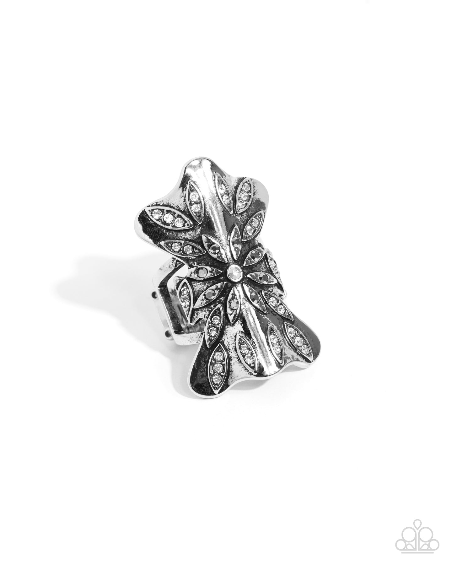 Different Dazzle - Silver Ring