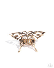 Load image into Gallery viewer, Majestic Moth - Gold Ring
