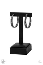 Load image into Gallery viewer, GLITZY By Association - Black Earring
