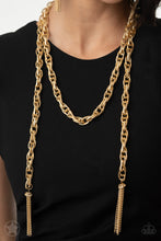 Load image into Gallery viewer, SCARFed for Attention - Gold Necklace
