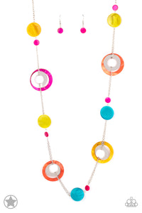 Kaleidoscopically Captivating - Multi Necklace