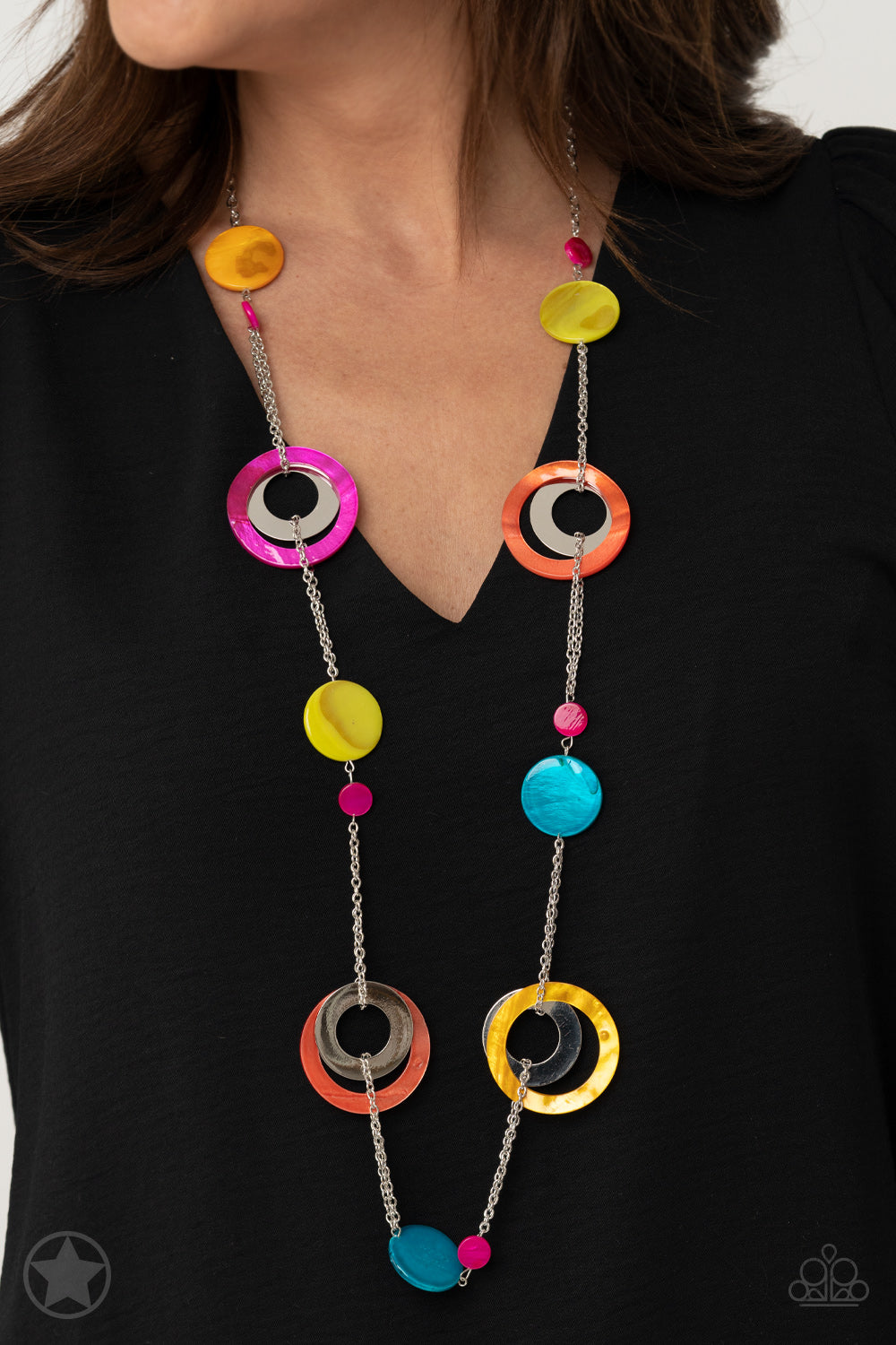 Kaleidoscopically Captivating - Multi Necklace