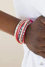 Load image into Gallery viewer, This Time With Attitude - Pink Wrap Bracelet
