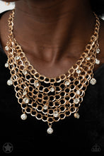 Load image into Gallery viewer, Fishing for Compliments - Gold Necklace
