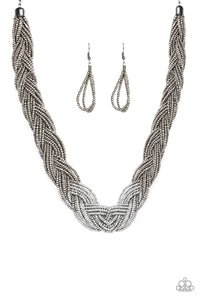 Brazilian Brilliance - Silver Necklace