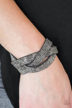 Load image into Gallery viewer, Nice Girls Finish Last - Silver Wrap Bracelet
