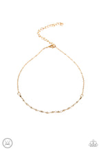 Load image into Gallery viewer, Take A Risk - Gold Chocker Necklace
