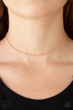 Load image into Gallery viewer, Take A Risk - Gold Chocker Necklace
