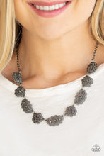 Load image into Gallery viewer, Vintage Vogue - Black Necklace
