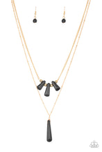 Load image into Gallery viewer, Basic Groundwork - Black Necklace
