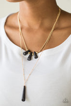 Load image into Gallery viewer, Basic Groundwork - Black Necklace
