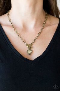 Princeton Princess - Brass Necklace