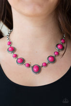 Load image into Gallery viewer, Voyager Vibes - Pink Necklace
