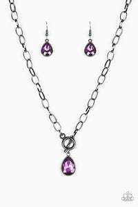 So Sorority - Purple Necklace