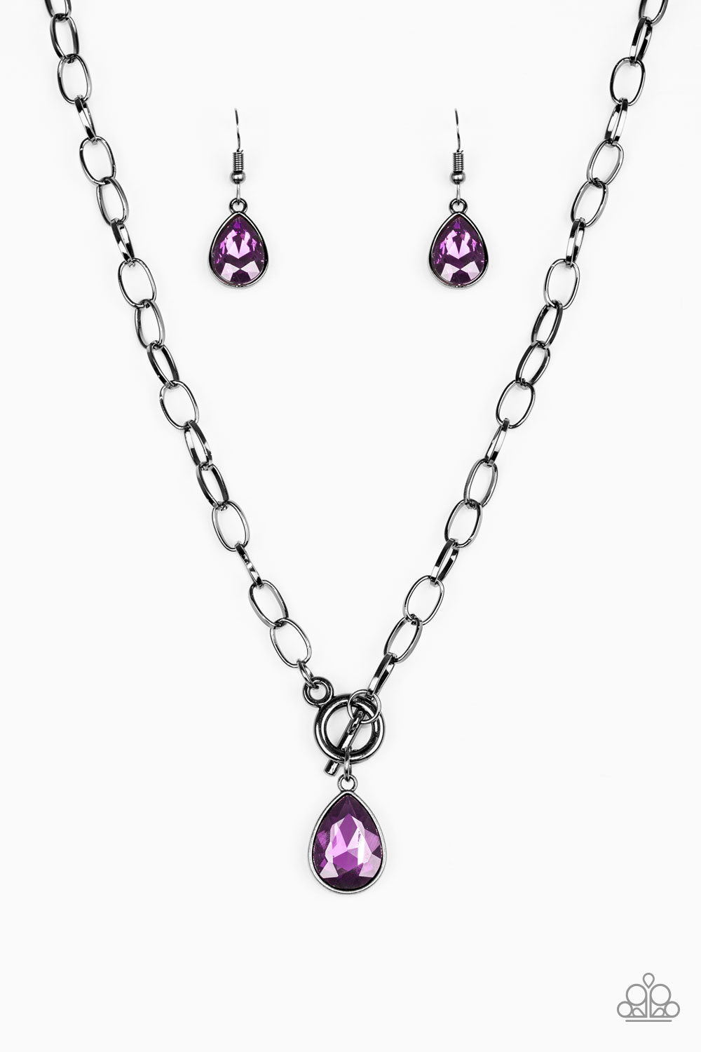 So Sorority - Purple Necklace