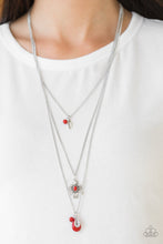 Load image into Gallery viewer, Soar With The Eagles - Red Necklace
