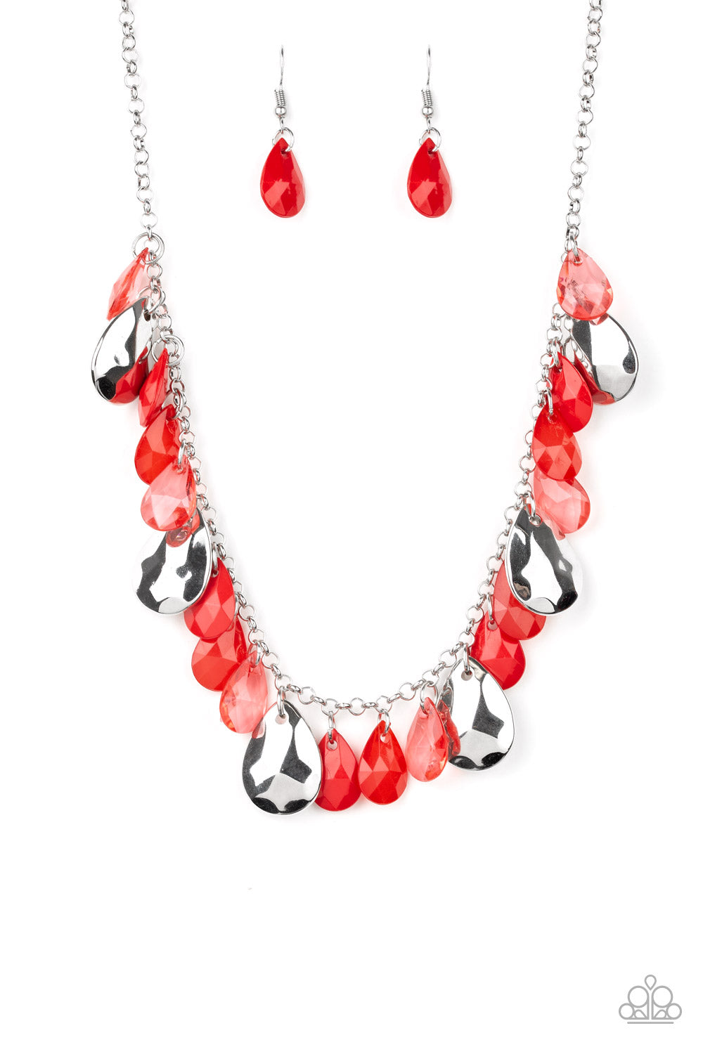 Hurricane Season - Red Necklace