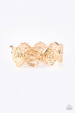 Load image into Gallery viewer, Beat Around The ROSEBUSH - Gold Bracelet
