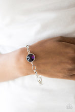 Load image into Gallery viewer, All Aglitter - Purple Bracelet
