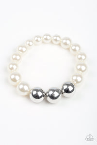 All Dressed UPTOWN - White Bracelet