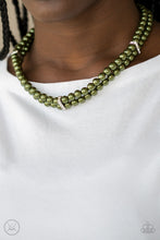 Load image into Gallery viewer, Put On Your Party Dress - Green Necklace
