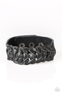 Rustle Up - Black Bracelet