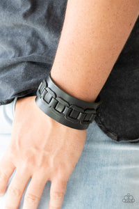 Dont Tread On Me - Black Bracelet