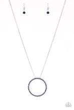 Load image into Gallery viewer, Center Of Attention - Blue Necklace
