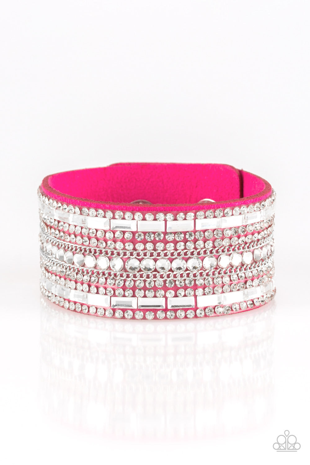 Rebel Radiance - Pink Wrap Bracelet