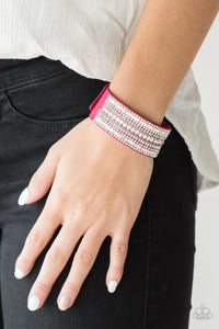 Rebel Radiance - Pink Wrap Bracelet