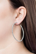 Load image into Gallery viewer, Keep It Chic - Silver Hoop Earring
