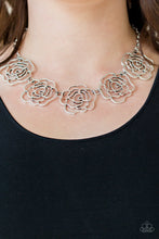 Load image into Gallery viewer, Budding Beauty - Silver Necklace
