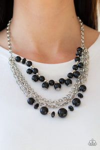 Rockin Rockette - Black Necklace