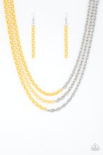 Load image into Gallery viewer, Turn Up The Volume - Yellow Necklace
