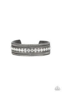 Empress Etiquette - White Cuff Bracelet