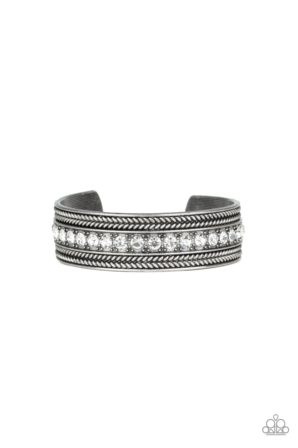 Empress Etiquette - White Cuff Bracelet