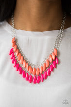 Load image into Gallery viewer, Beaded Boardwalk - Pink Necklace
