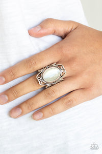 Fairytale Flair - White Ring