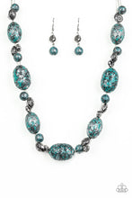 Load image into Gallery viewer, Gatherer Glamour - Blue Necklace
